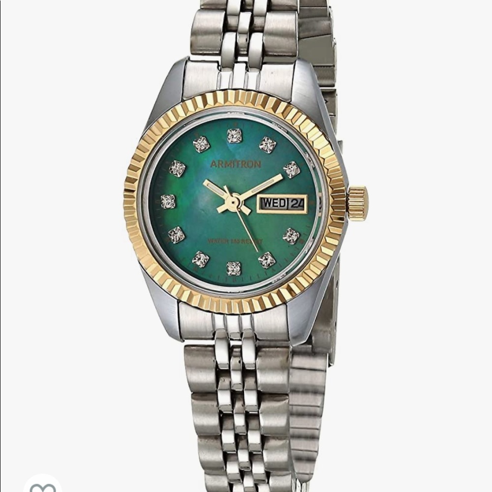 Armitron women’s premium Crystal accented bracelet watch